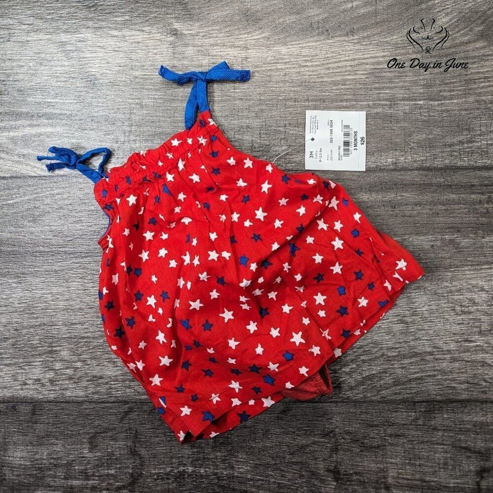 Okie Dokie Stars Dress 2 Piece Size 3M (8-12 lbs)